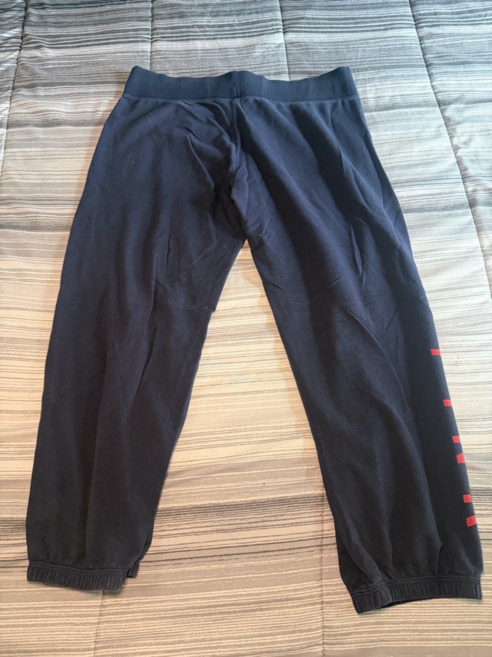 Angels Baseball Navy Sweatpants with Red Accent - Picture 4 of 5
